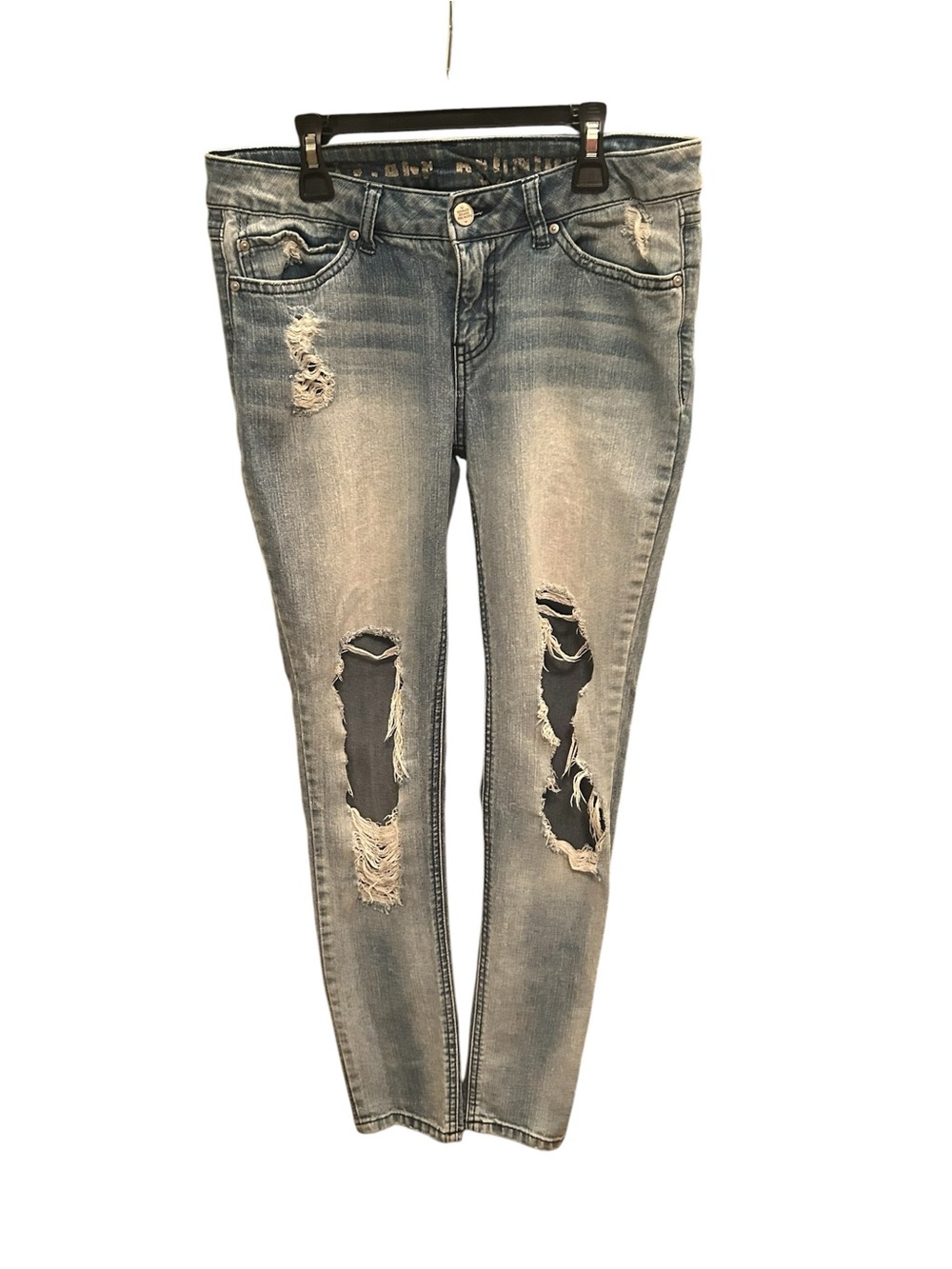 Rewash Light Blue Distressed Supersoft Jeans